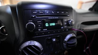 HOW TO FIX JEEP WranglerChryslerDodge  Radio Cuts Off [upl. by Nolubez]