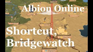 Albion Online  Caerleon to Bridgewatch fast almost safely [upl. by Pavlish]