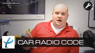 How To Fix Car Radio Code  Car Radio Repair  AntiTheft System [upl. by Attirb]