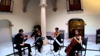 Andante Festivo op 117 J Sibelius  Cuarteto Iranzo  Iranzo String Quartet [upl. by Nahsab58]