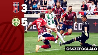 NB I Fehérvár–Ferencváros 3–5  összefoglaló [upl. by Atteyram20]