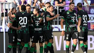 Újpest–Ferencváros 0–6  összefoglaló [upl. by Lyrrehs]