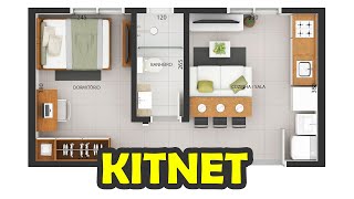 10 PROJETOS DE KITNET PARA BAIXAR GRÁTIS [upl. by Ikcin]