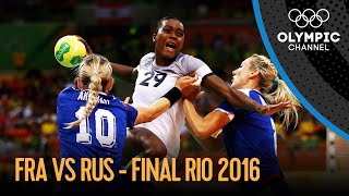 France v Russia  Womens Handball Final  Full Match  Rio 2016 Replays [upl. by Notsnarc833]