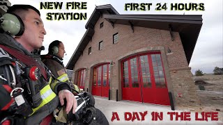 First 24 Hours in a New Fire Station  A Day in the Life [upl. by Riba894]