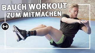 Bauchmuskeltraining für zuhause  8 Minuten  Fitness amp Kraftsport  SportThieme [upl. by Pansir]