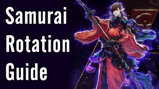 Samurai Rotation Guide  FFXIV Shadowbringers [upl. by Attah]