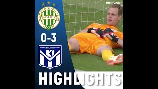 FERENCVAROS  KLAKSVIK 03  HIGHLIGHTS [upl. by Ahsuoj147]