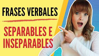 SEPARABLE AND INSEPARABLE ENGLISH PHRASAL VERBS  phrasalverbs [upl. by Marmawke865]