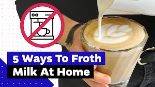 How To Froth Milk At Home Best Milk Frothers Review [upl. by Lledualc541]