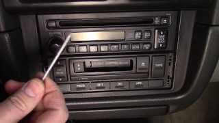 How to remove a car stereo radio [upl. by Andra]