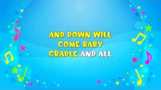 Rock a Bye Baby  Sing A Long  Nursery Rhyme  KiddieOK [upl. by Dnana183]