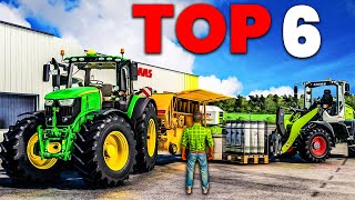 TOP 6 Best Realistic MODS  SCRIPTS Part 2  Farming Simulator 19 [upl. by Nicolea442]