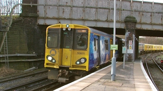 Half an Hour at 216  Birkenhead North Station 1022017  Class 507 508 terminus [upl. by Renado]