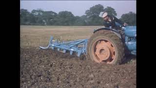 Ford Ransomes implements old farm machinery film [upl. by Jennings]