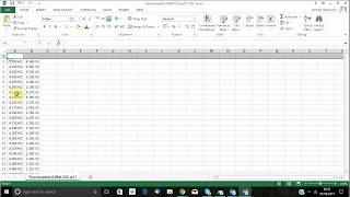 How to make a FTIR spectra in excel from a CSV file [upl. by Proudfoot]