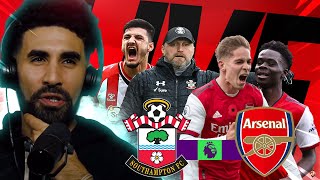 SOUTHAMPTON vs ARSENAL  90MoreLIVE [upl. by Anawek205]