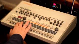 Ten classic Roland TR909 patterns [upl. by Yatnahs796]