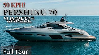 70 Performance BEAST  Tour the Luxury Pershing 7X [upl. by Best451]